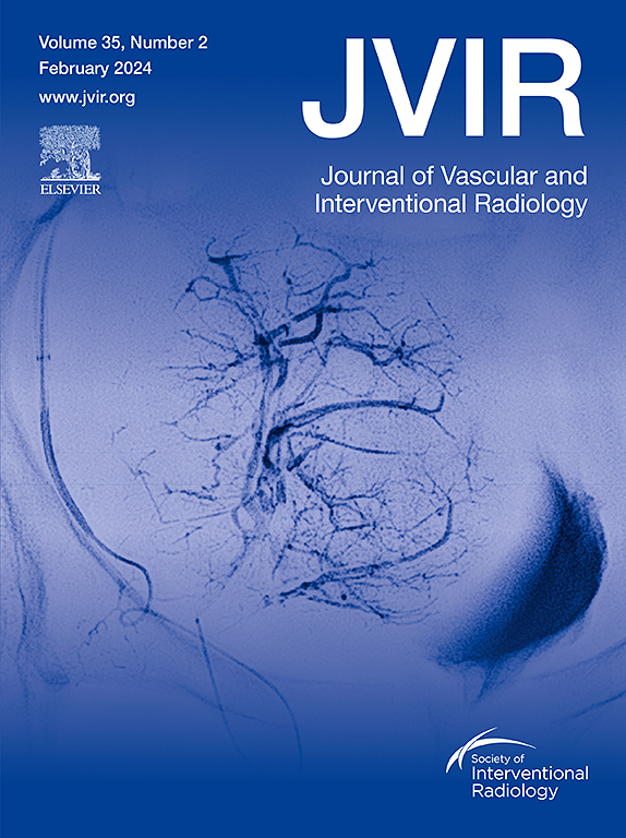 Go to journal home page - Journal of Vascular and Interventional Radiology
